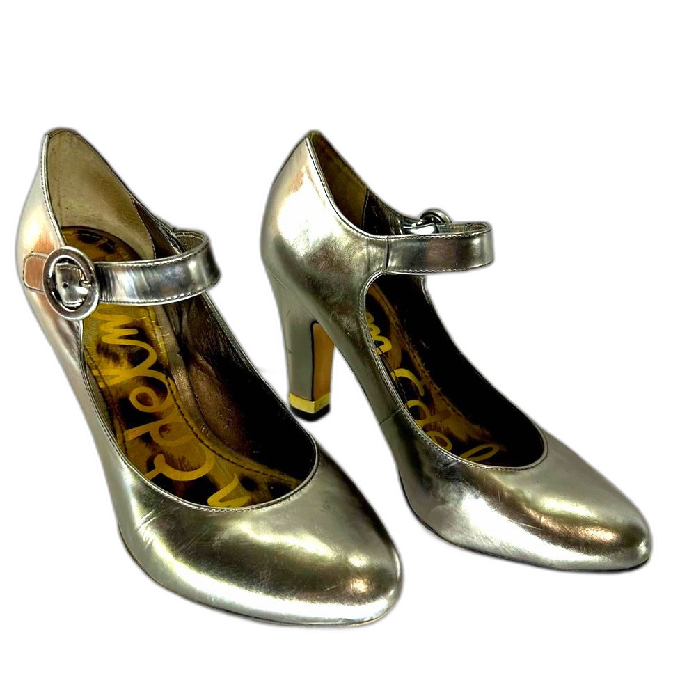 Sam Edelman Silver Heels